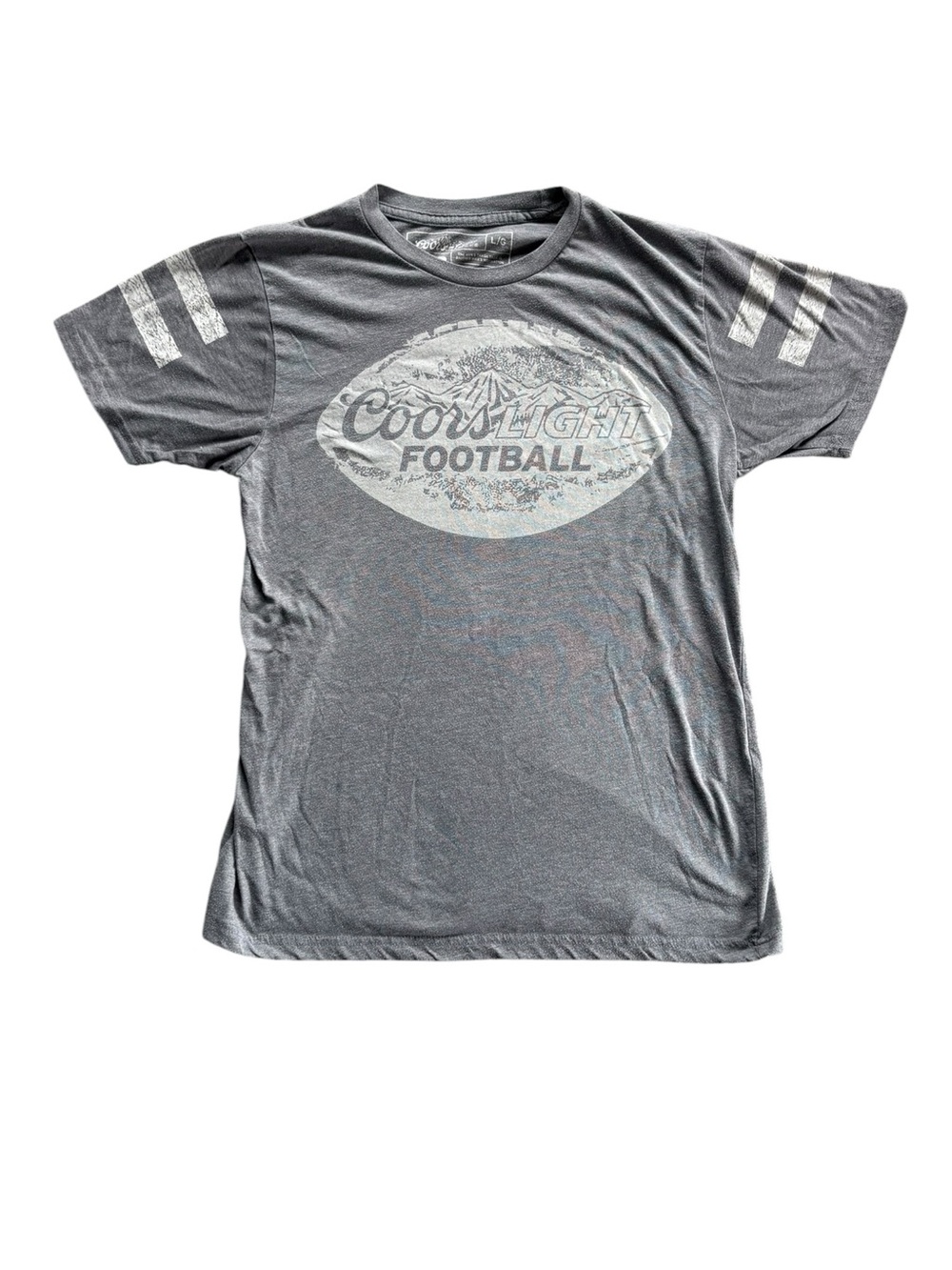 Coors Light Graphic Tee Vintage Americana Football Dad Off Duty